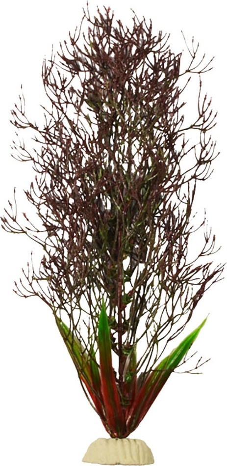 Растение искусственное для аквариума BARBUS Горгонария черная 50 см (Plant 030/50)