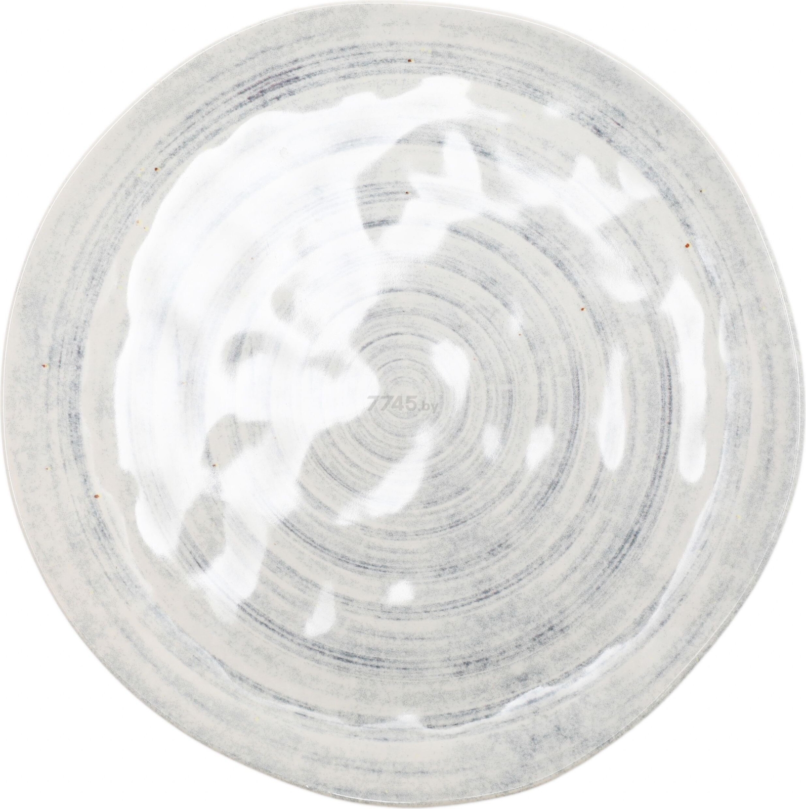 Тарелка керамическая обеденная KERAMIKA Organic кремовый (8680550239772) - Фото 2