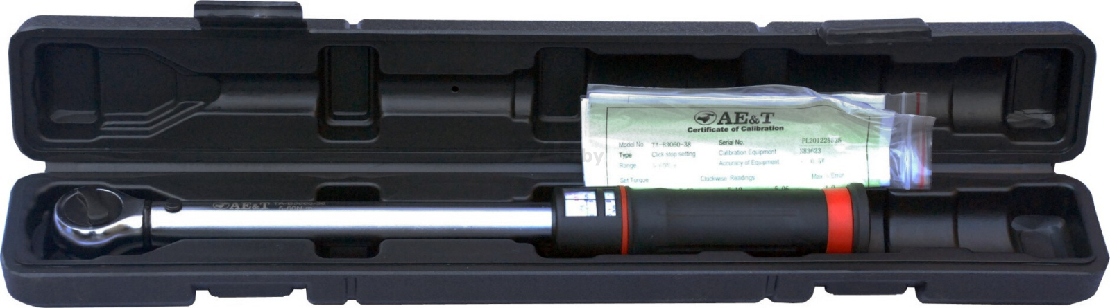 Ключ динамометрический 5-60 Нм 3/8" с окошком индикации AE&T (TA-B3060-38) - Фото 10