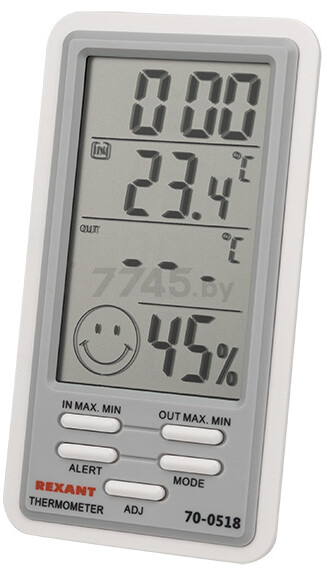 Термогигрометр электронный REXANT (70-0518) - Фото 2