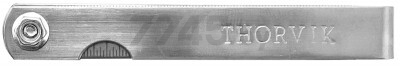 Набор щупов 0,05-0,6 мм 15 предметов THORVIK (TG15) - Фото 2