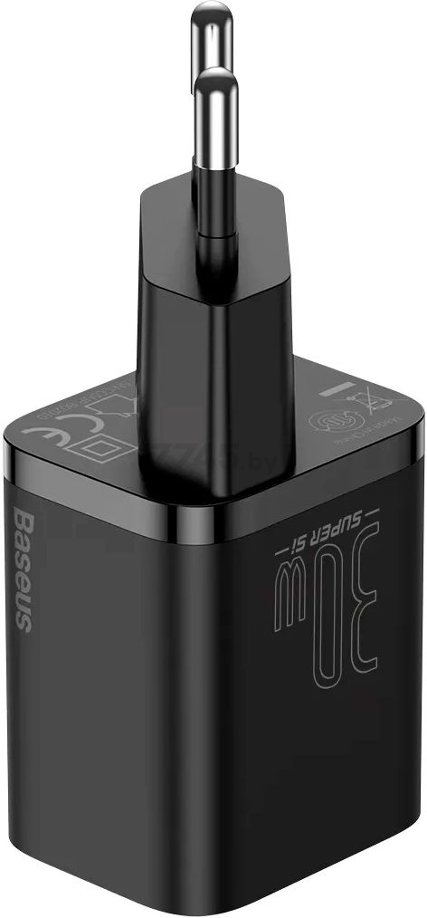 Сетевое зарядное устройство BASEUS CCSUP-J01 Black - Фото 2