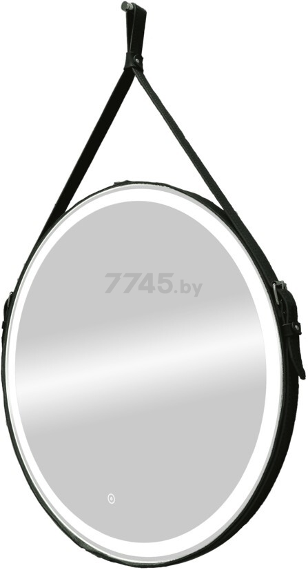 Зеркало для ванной с подсветкой КОНТИНЕНТ Millenium Black LED D650 (ЗЛП969) - Фото 2
