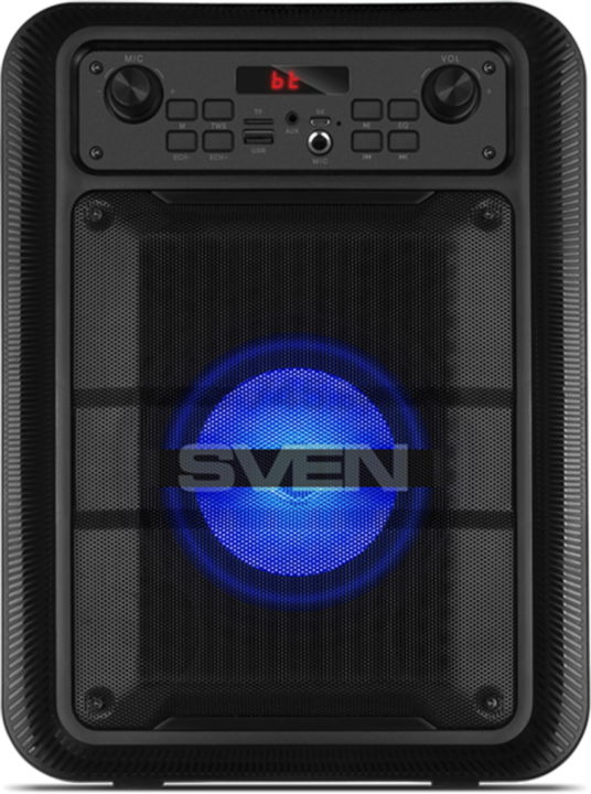 Колонка портативная беспроводная SVEN PS-400 Black - Фото 2