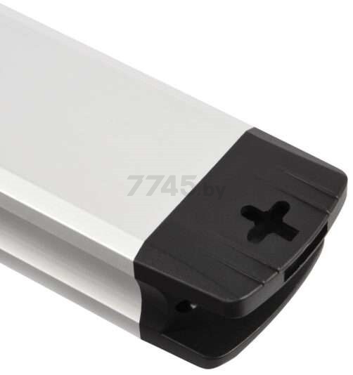 Удлинитель 2 м 9 розеток 3 USB с выключателем и заземлением ELECTRALINE черный/серый (62562) - Фото 4