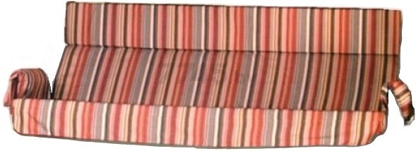 Матрас для качелей ОЛЬСА универсальный бордовый (с864 ткань 67)