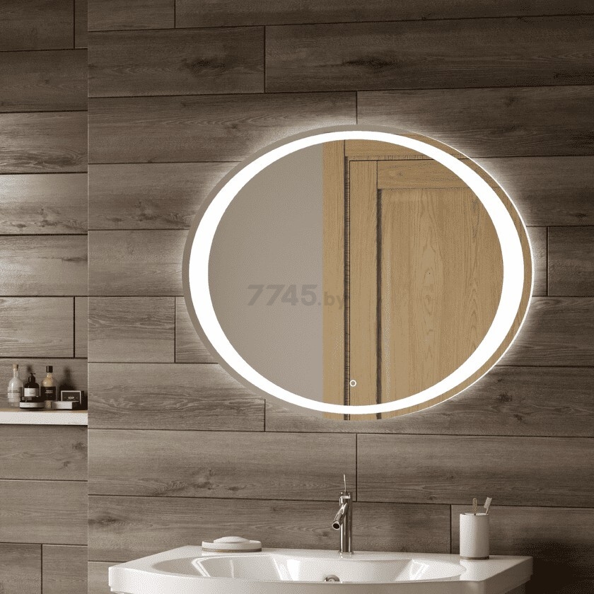 Зеркало для ванной с подсветкой КОНТИНЕНТ Credo LED 900х700 (ЗЛП84) - Фото 3