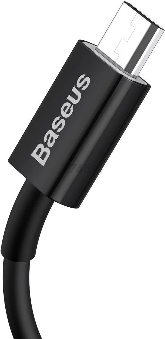 Кабель BASEUS CAMYS-01 Superior Series Fast Charging Data Cable USB to Micro USB 2A 1m Black - Фото 3