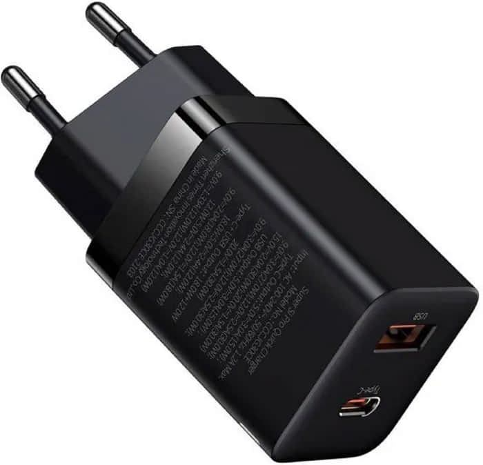 Сетевое зарядное устройство BASEUS Super Si Pro Quick Charger Black (CCSUPP-E01) - Фото 5