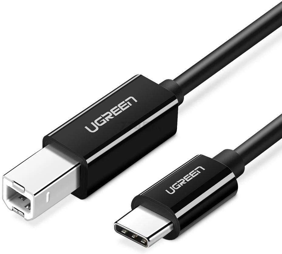 Кабель UGREEN US241-80811 Type-C to USB 2.0 BM 1m Black