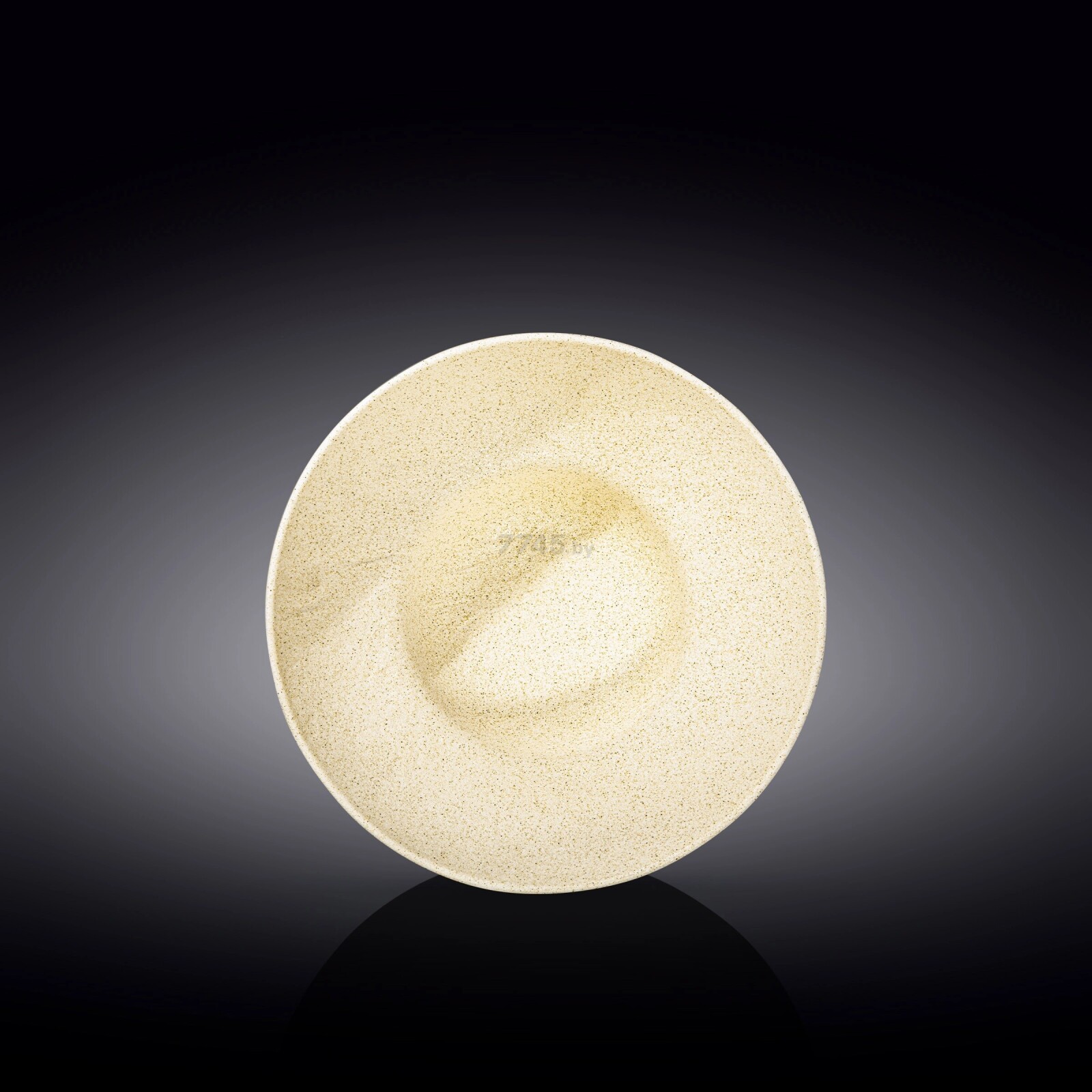 Тарелка фарфоровая глубокая WILMAX SandStone песочный (WL-661312/A) - Фото 4