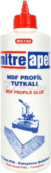 Клей ПВА столярный APEL MitreApel MDF 550 г (WG 150)