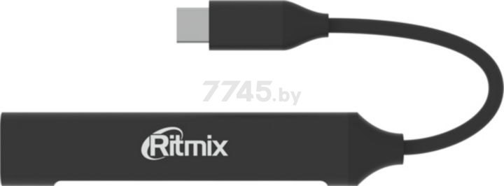 USB-хаб RITMIX CR-4401 Metal - Фото 2