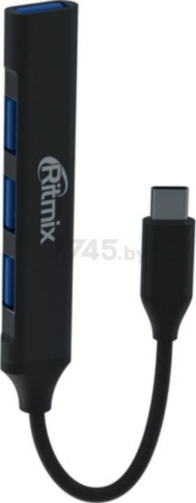 USB-хаб RITMIX CR-4401 Metal - Фото 7