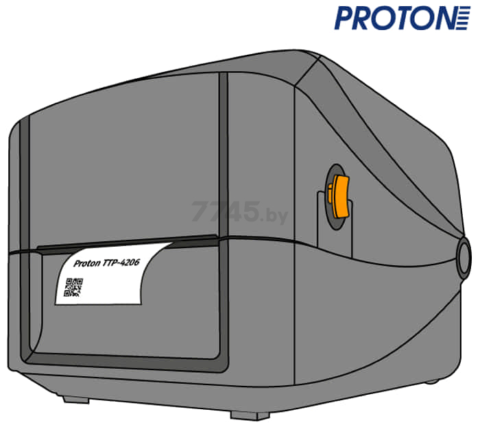 Принтер этикеток PROTON TTP-4206 - Фото 5