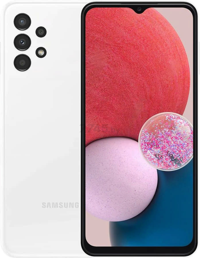 Смартфон SAMSUNG Galaxy A13 64GB White (SM-A135FZWVCAU)