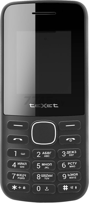 Мобильный телефон TEXET TM-117 Black - Фото 2