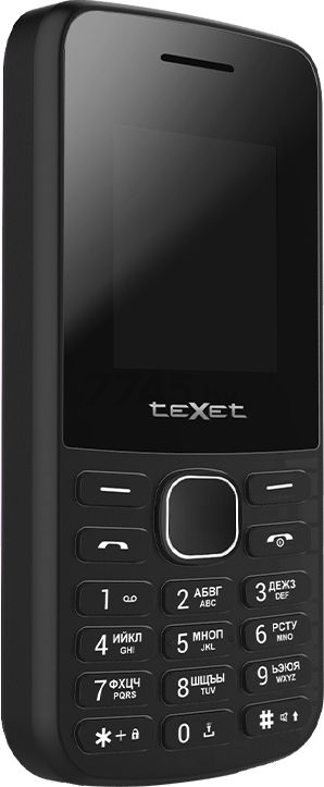 Мобильный телефон TEXET TM-117 Black - Фото 3