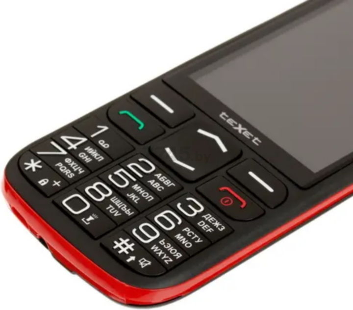 Мобильный телефон TEXET TM-B409 Black/Red - Фото 9