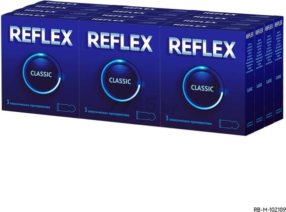 Презервативы REFLEX Classic 3 штуки (9250437067) - Фото 5