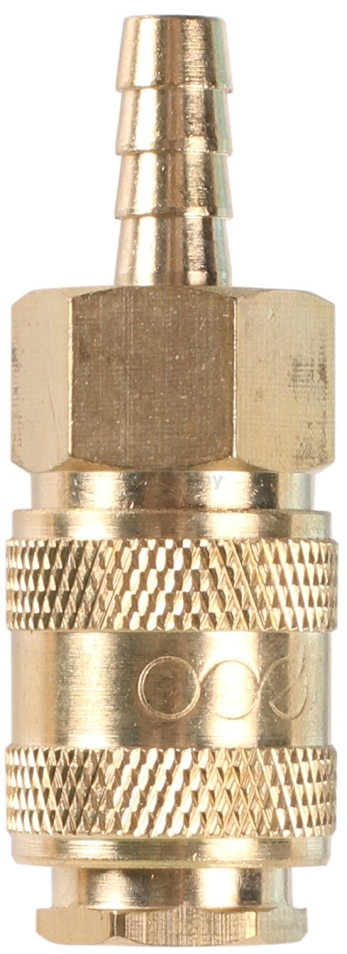 Фитинг пневматический елочка 8 мм-быстросъем МАМА ECO латунь (AB-F/E08)