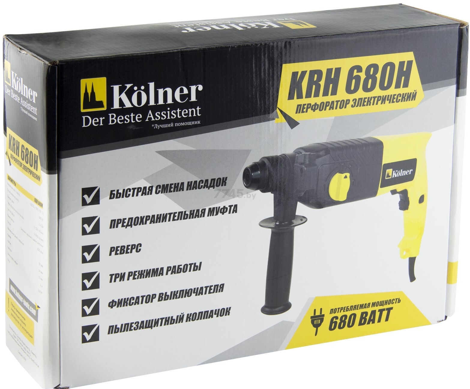 Перфоратор KOLNER KRH 680H (8030300216) - Фото 6