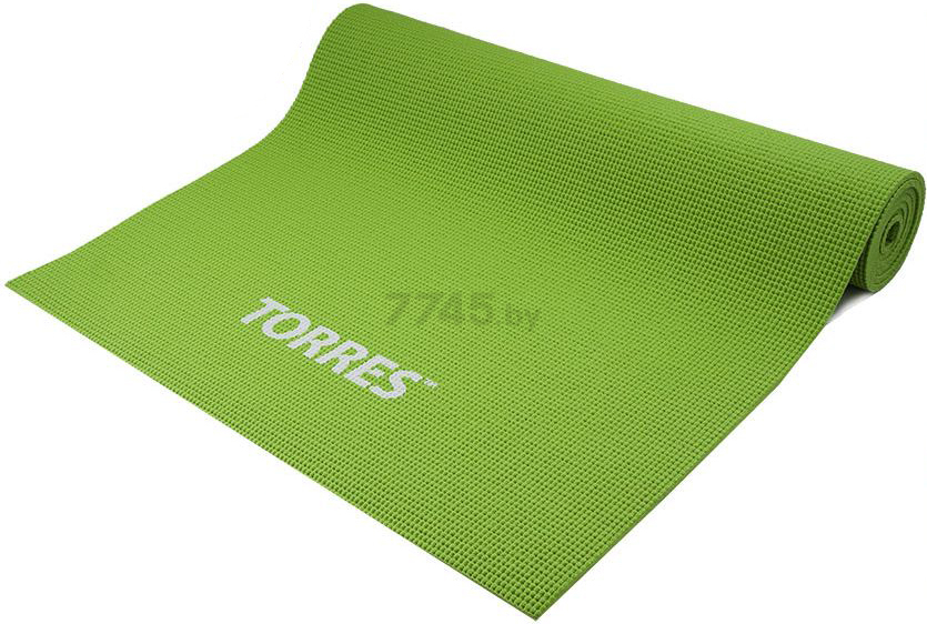 Коврик для йоги TORRES Optima 6 зеленый 173х61х0,6 см (YL10036) - Фото 2