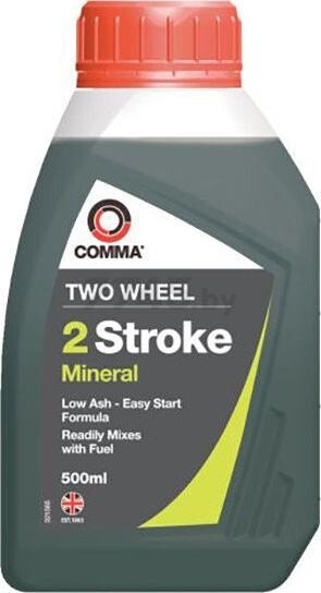 Масло двухтактное минеральное COMMA Two Stroke Oil 0,5 л (TST500M)