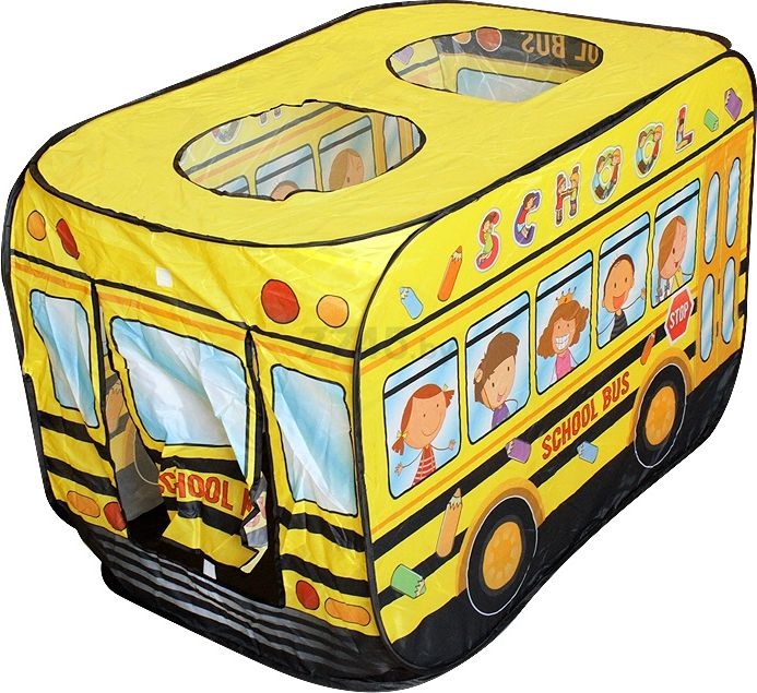 Палатка детская DARVISH Школьный автобус 50 шаров (DV-T-1682)