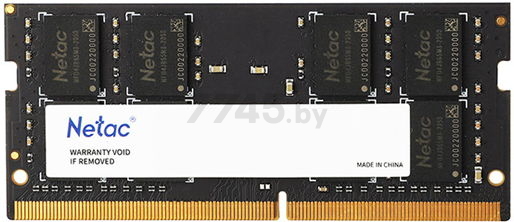 Оперативная память NETAC Basic 16GB DDR4 SODIMM PC4-25600 (NTBSD4N32SP-16)