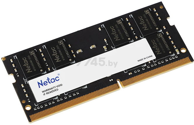 Оперативная память NETAC Basic 16GB DDR4 SODIMM PC4-25600 (NTBSD4N32SP-16) - Фото 3