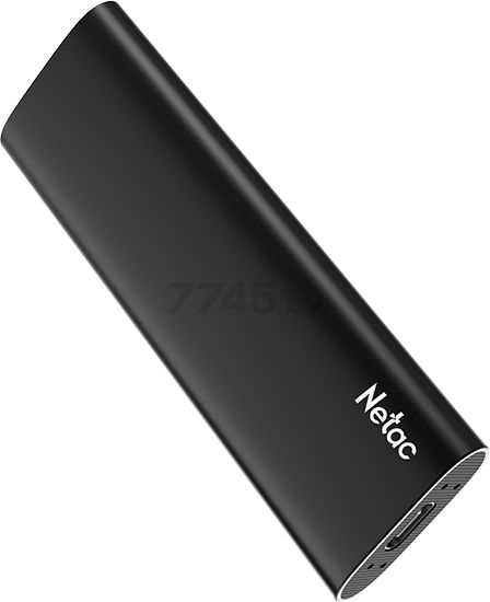Внешний SSD диск NETAC Z Slim 1TB Black (NT01ZSLIM-001T-32BK) - Фото 2