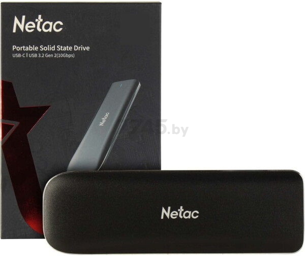 Внешний SSD диск NETAC ZX 500GB Black (NT01ZX-500G-32BK) - Фото 9