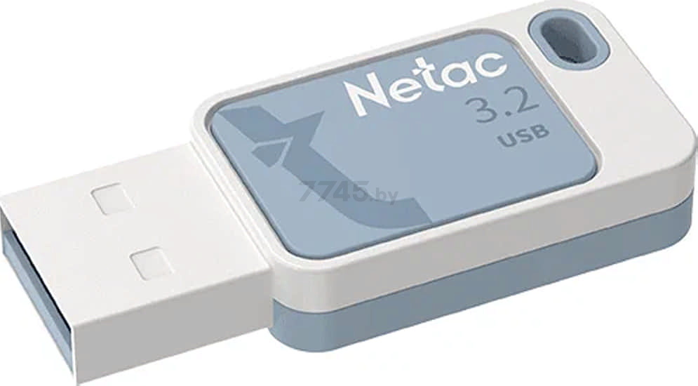 USB-флешка 64 Гб NETAC UA31 USB 3.2 Sky Blue (NT03UA31N-064G-32BL)