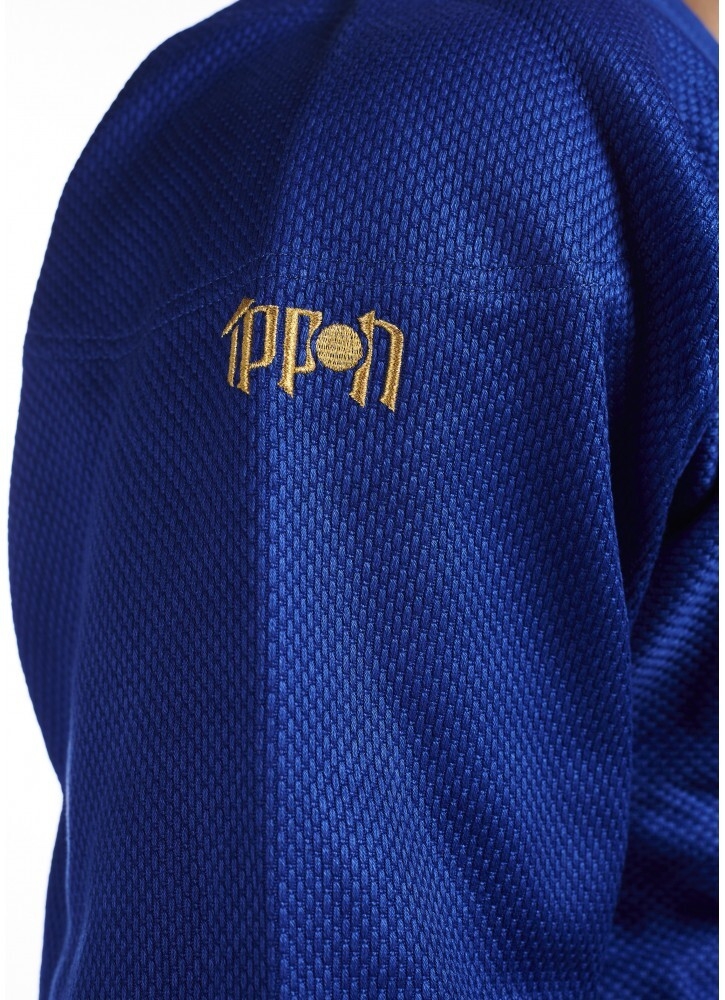 Куртка дзюдо IPPON GEAR Olympic IJF синий 185 (JJ691B-185) - Фото 2