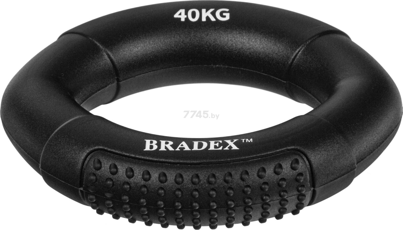 Эспандер кистевой BRADEX овальный 40 кг черный (SF 0575) - Фото 2