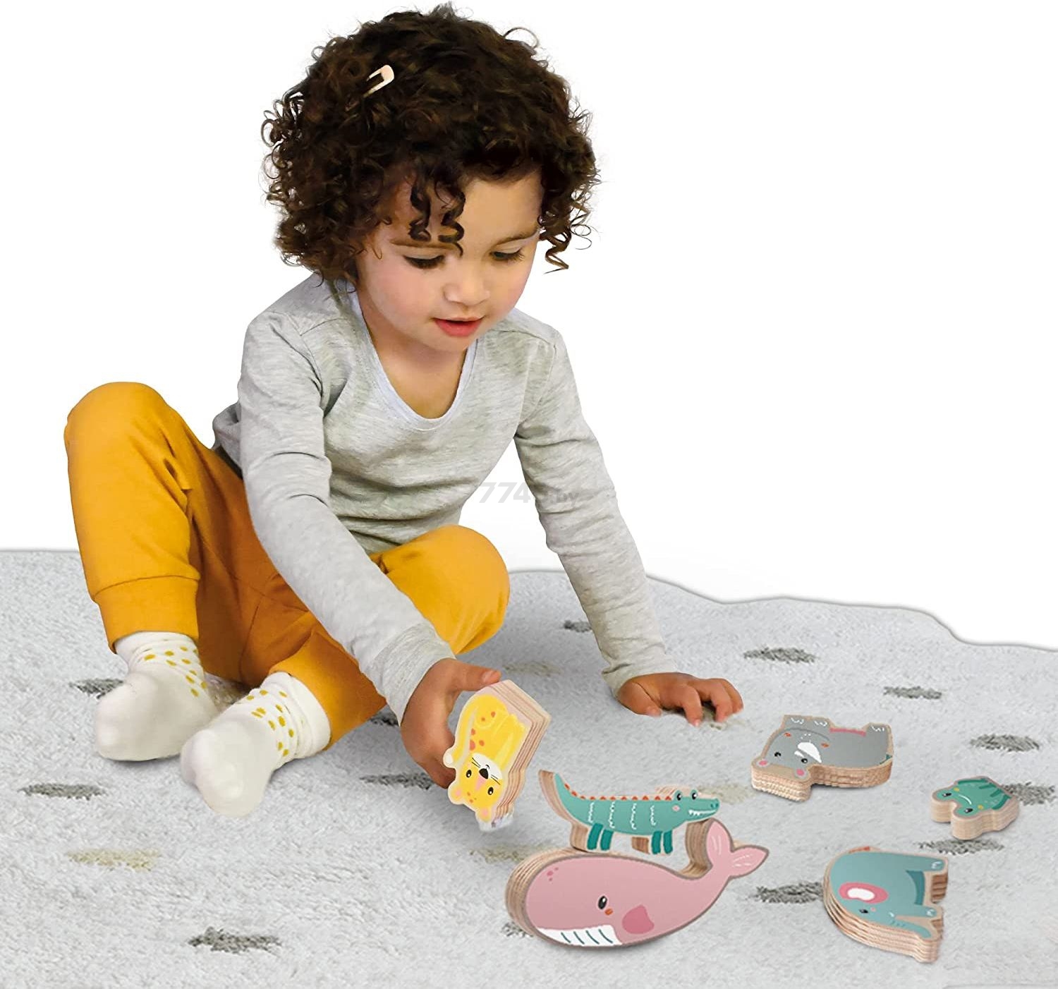 Развивающие игрушки SES CREATIVE Tiny Talents Башня из фигурок (13121) - Фото 3