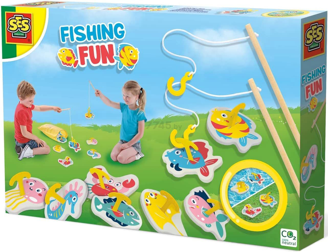 Игра развивающая SES CREATIVE Веселая рыбалка (02284)