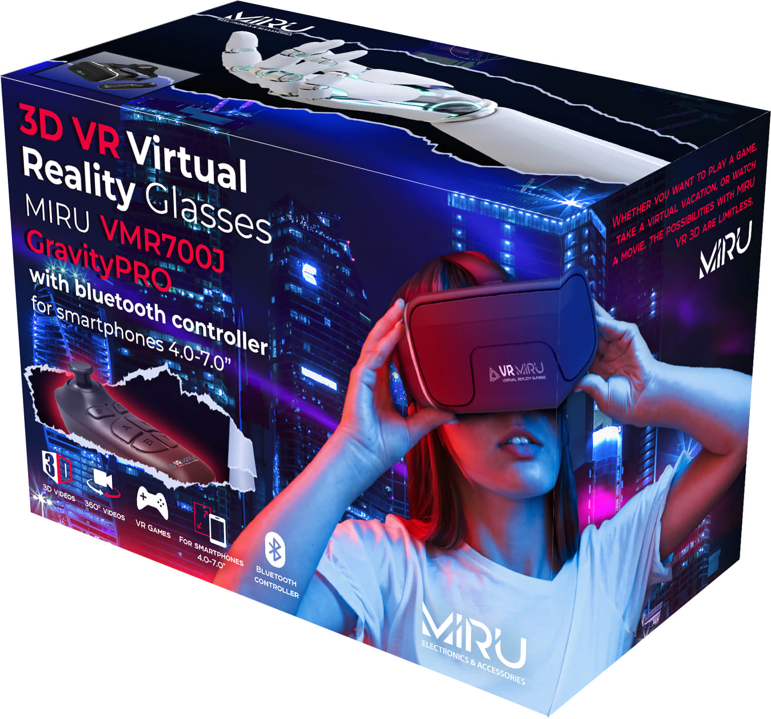 Oчки виртуальной реальности MIRU VMR700J Gravity PRO - Фото 25
