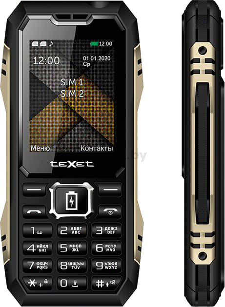 Мобильный телефон TEXET TM-D428 Black