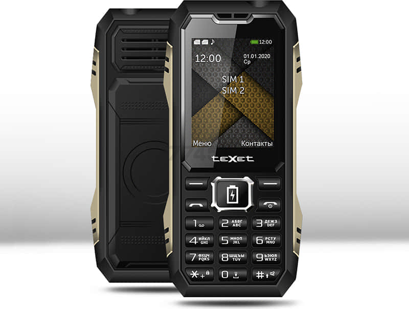 Мобильный телефон TEXET TM-D428 Black - Фото 3