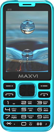 Мобильный телефон MAXVI X10 Blue - Фото 3