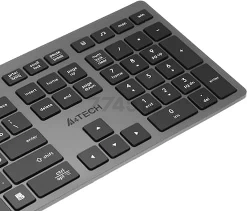 Клавиатура A4TECH Fstyler FX50 Grey - Фото 11