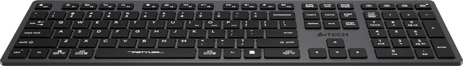 Клавиатура A4TECH Fstyler FBX50C Grey - Фото 8