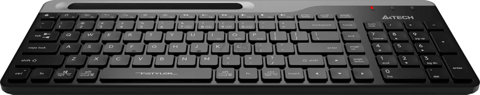 Клавиатура беспроводная A4TECH Fstyler FBK25 Black/Grey - Фото 10