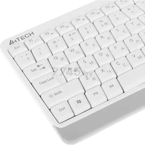 Клавиатура A4TECH Fstyler FKS11 White/Grey - Фото 11
