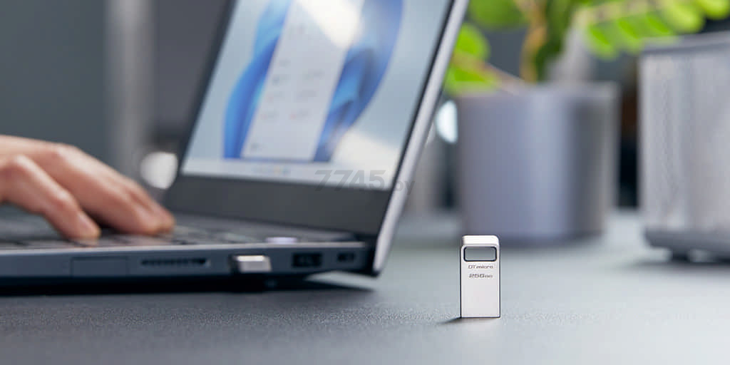 USB-флешка 64GB KINGSTON DataTraveler Micro (DTMC3G2/64GB) - Фото 6