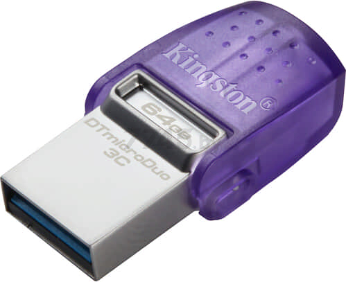 USB-флешка 64GB KINGSTON DataTraveler microDuo 3C (DTDUO3CG3/64GB)