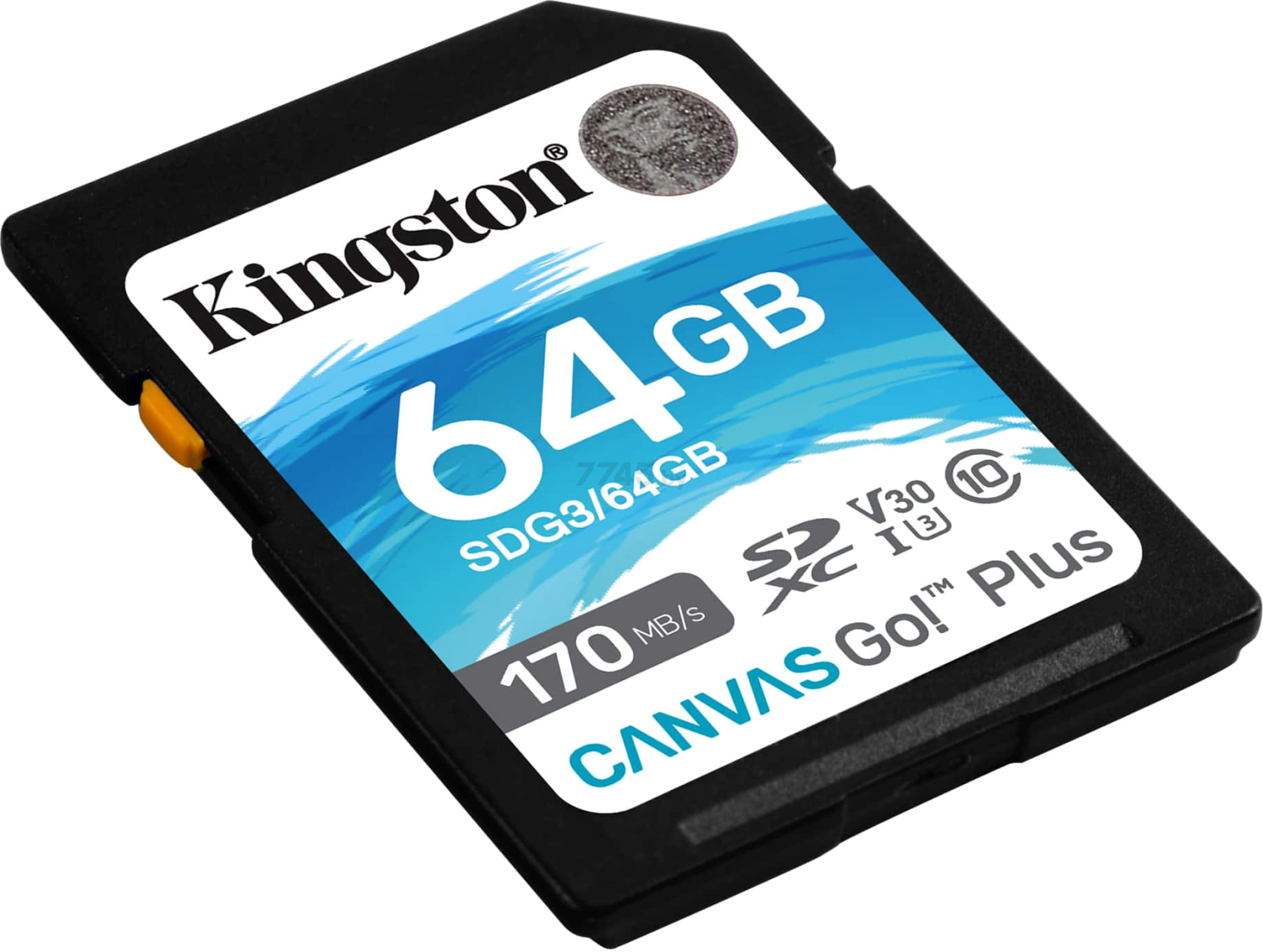 Карта памяти KINGSTON Canvas Go! Plus SDXC 64GB (SDG3/64GB) - Фото 2