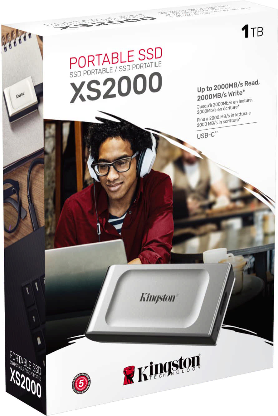 Внешний SSD диск KINGSTON XS2000 1000GB (SXS2000/1000G) - Фото 6